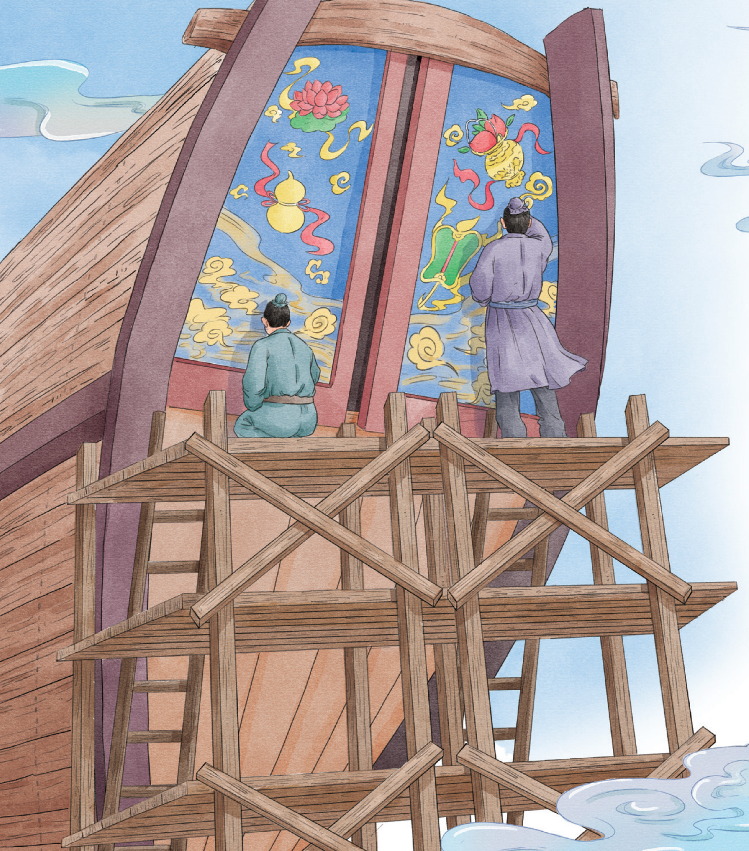 航海职业之旅—— 巧手匠心绘古船